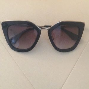 Authentic Prada Cat Eye Sunglasses